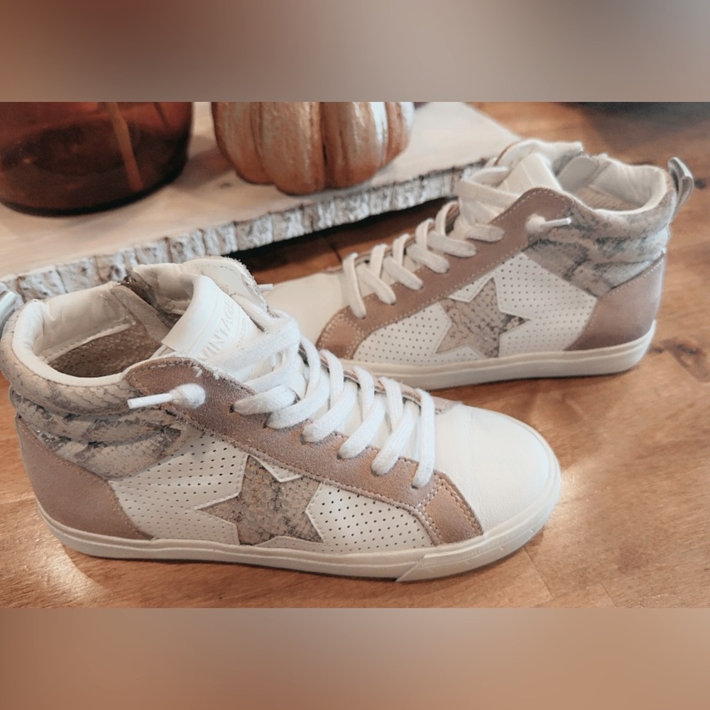 Vintage Havana Blush Snake High Top